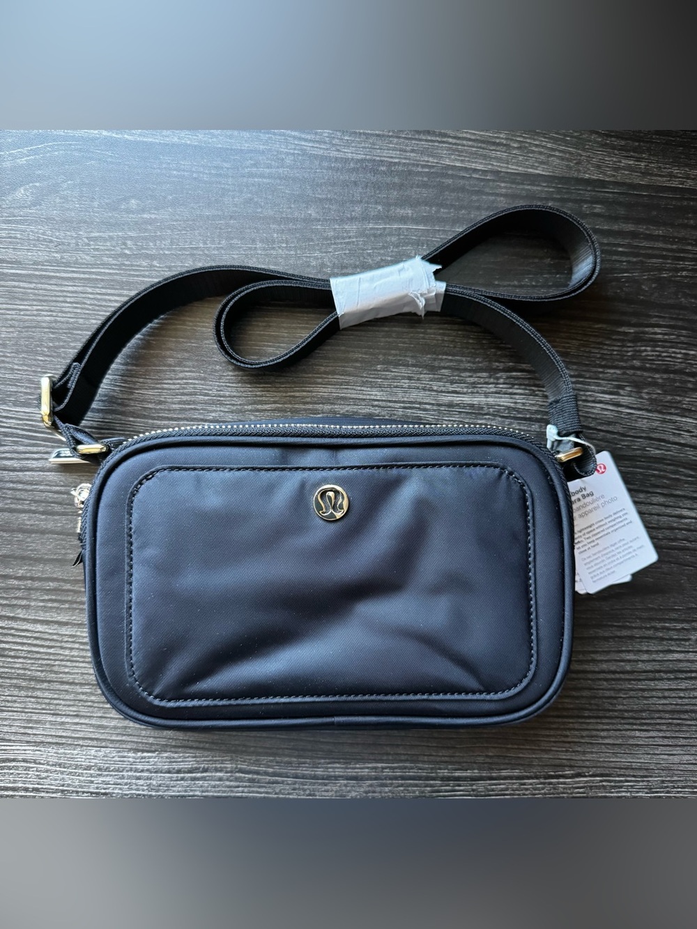 Lululemon Black Crossbody Camera Bag